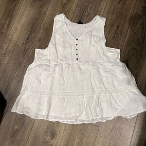 Torrid white blouse